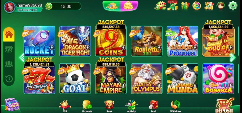 JOYPK 777 Game